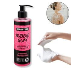 Bodybite Gel za prhanje, Peneči gel, Odstranjevanje umazanije, Odstranjevanje ličil (250 ml) | BUBBLEGUM