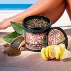 SOLFIT® Eksfoliacijski piling za telo CELLULITEKILLER + Hula hoop za vadbo SPINSLIM | SPINCELLU