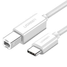 Ugreen Kabel za tiskalnik in skener USB-C - USB-B 2.0 1,5 m bel