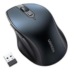 shumee Ergonomska brezžična miška za računalnik MU101 Bluetooth 2,4 GHz modra