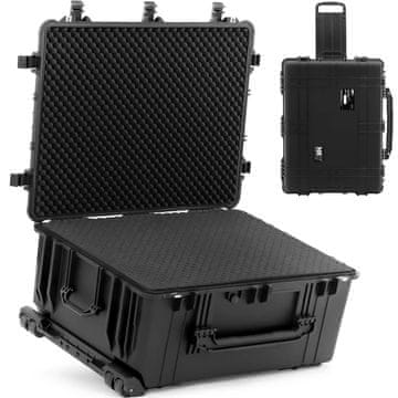 MSW Zaščitna transportna torba na kolesih z izvlečnim ročajem 79 x 59,5 x 36,5 cm 123 l