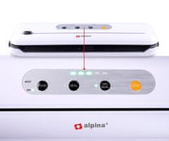 Alpina vakuumski aparat, 110 W, ABS, bel