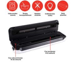 Alpina vakuumski aparat, 110 W, ABS, bel