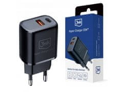 3MK 3mk Hyper Charger Black Polnilnik 20W 