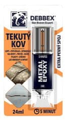 DISTYK Lepilo EPOXY METAL 24ml (tekoča kovina)