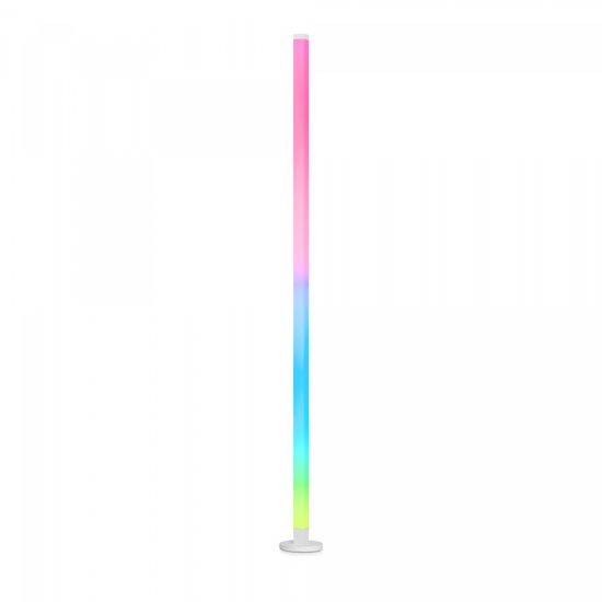 Vidal Stoječa svetilka LED RGB 10W 150cm z daljincem bela