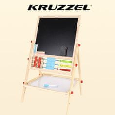 Kruzzel Lesena dvostranska tabla Kruzzel 22472