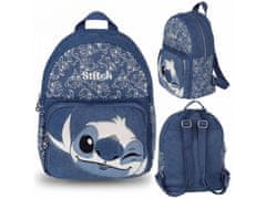 Disney Disney Stitch Jeans nahrbtnik, majhen mestni nahrbtnik 31x24x12 cm 