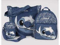 Disney Disney Stitch Jeans nahrbtnik, majhen mestni nahrbtnik 31x24x12 cm 
