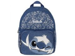Disney Disney Stitch Jeans nahrbtnik, majhen mestni nahrbtnik 31x24x12 cm 