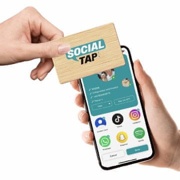 Northix Vizitke s tehnologijo NFC - Bamboo