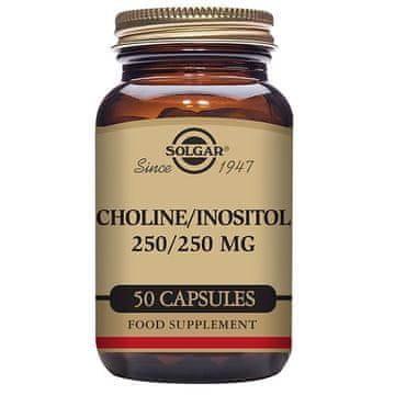 Solgar Solgar Choline/Inositol 250mg 50 Capsules