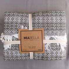 MIABELLA Pregrinjalo PATTERN 200x230, barva kakija
