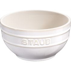 Staub Serviranje 0,4 L 4 kos bele keramične kuhinjske sklede