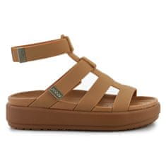 Crocs Sandali rjava 37 EU Brooklyn Luxe Gladiator