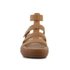 Crocs Sandali rjava 37 EU Brooklyn Luxe Gladiator