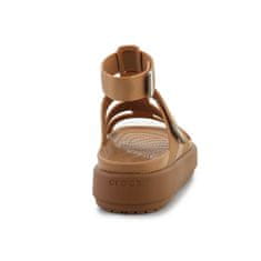 Crocs Sandali rjava 37 EU Brooklyn Luxe Gladiator