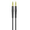 Budi AUX kabel mini jack 3,5 mm do mini jack 3,5 mm, 1,2 m (črn)