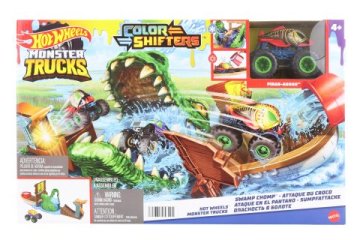 Hot Wheels Monster Trucks menjalniki barv besni krokodil HGV14