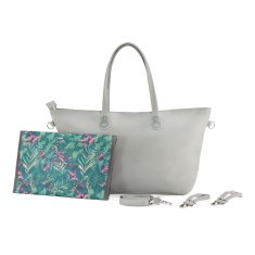 Kinderkraft SELECT Previjalna torba Treasurebag Light Grey Nature Vibes, Premium