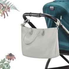 Kinderkraft SELECT Previjalna torba Treasurebag Light Grey Nature Vibes, Premium