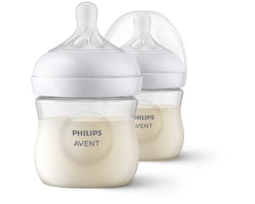 Philips Avent Natural Response steklenička 125 ml, 0m+, 2 kosa