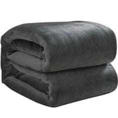UNBRANDED Odeja 1,6x2m - siva Ruhhy 22695 