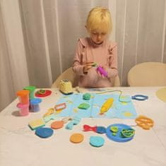 UNBRANDED Plastična masa - set Kruzzel 22561 