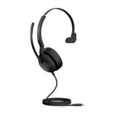 Jabra Evolve2 50/Mono/ANC/USB-C/Wire/BT/Wireless/MS/Black