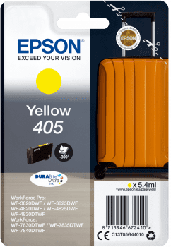 Epson Singlepack rumeno črnilo 405 DURABrite Ultra