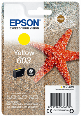 Epson kartuša T03U4 rumena (zvezdasta)