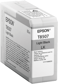 Epson Singlepack Photo Light Black T850700 UltraChrome HD črnilo 80ml