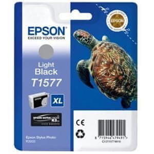 Epson T1577 Svetlo črna kartuša R3000