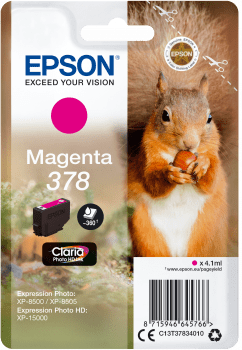 Epson kartuša T3783 magenta (veverica)