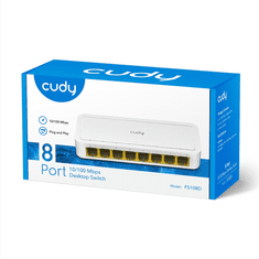 Stikalo Cudy 8 vrat 10/100 Mbps (FS108D)
