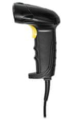 Nedis BSCN2D100BK - Čitalnik črtne kode| CMOS | Žični | 1D Linear / 2D/QR | USB Power | USB 2.0