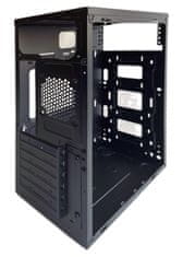 Eurocase MidT ML N6-500B / brez napajalnika / 2x USB 3.0 / črna