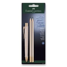 Faber-Castell Pisalo Poly Ball Urban Gold set, 3 kosi, svetlo rožnata barva