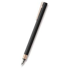 Faber-Castell Nalivno pero Neo Slim Metal Black Rosegold s peresom F