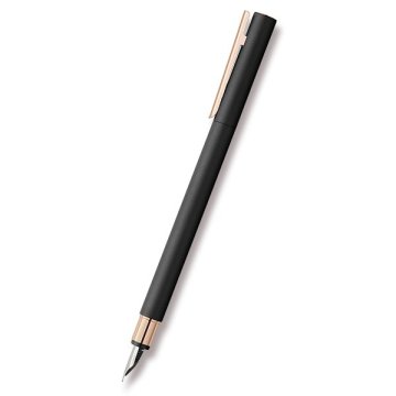 Faber-Castell Nalivno pero Neo Slim Metal Black Rosegold - pest M