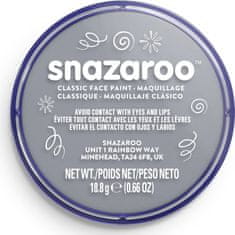 Snazaroo barva za obraz temno siva 18ml