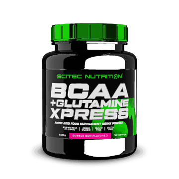 Scitec Nutrition BCAA + glutamin Xpress 600 g žvečilni gumi