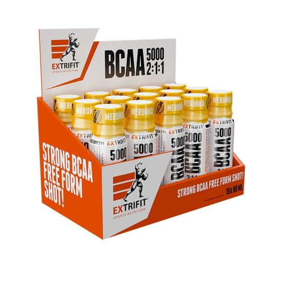 Extrifit BCAA 5000 2:1:1 Shot 15 x 90 ml marelica