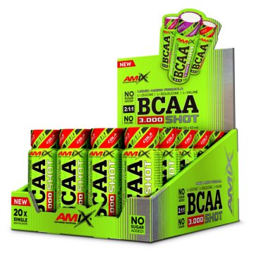 AMIX BCAA 3000 Shot 20 x 60 ml cola