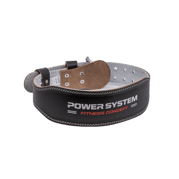 POWER SYSTEM Moč Črni pas (črno usnje I) S