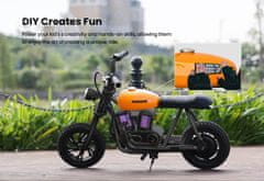 HYPER GOGO 1034184 Pioneer 12 Plus Black - otroško električno motorno kolo