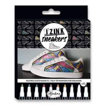 Aladine Marker Sneakers Izink - za superge, 10 barv