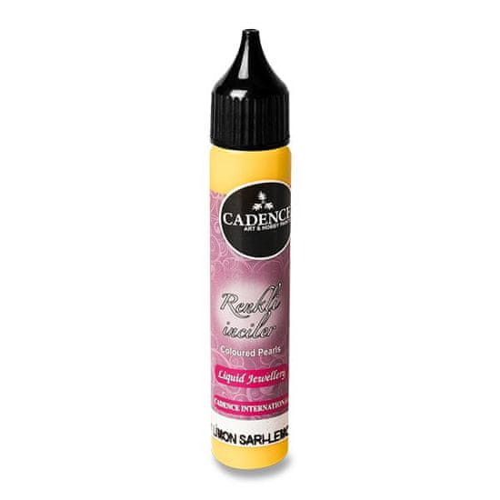 Cadence tekoči biseri, 25 ml, rumeni