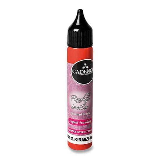 Cadence Tekoči biseri, 25 ml, rdeči