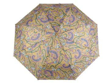 Ženski zložljivi dežnik - kremast